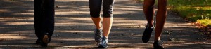 Walking people